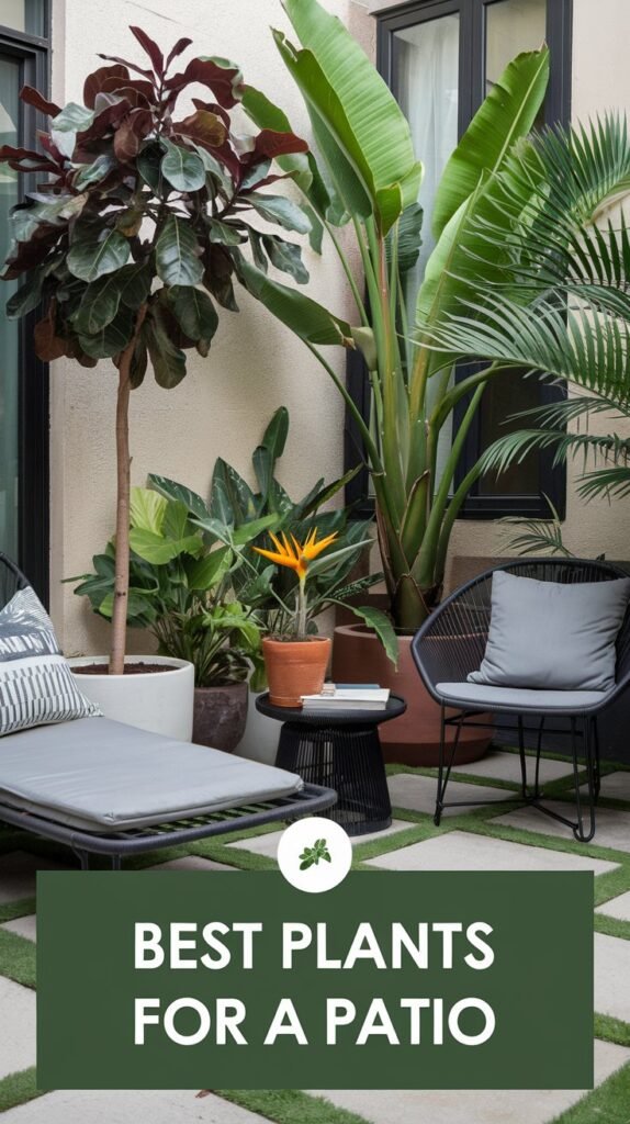 Best plants for a patio