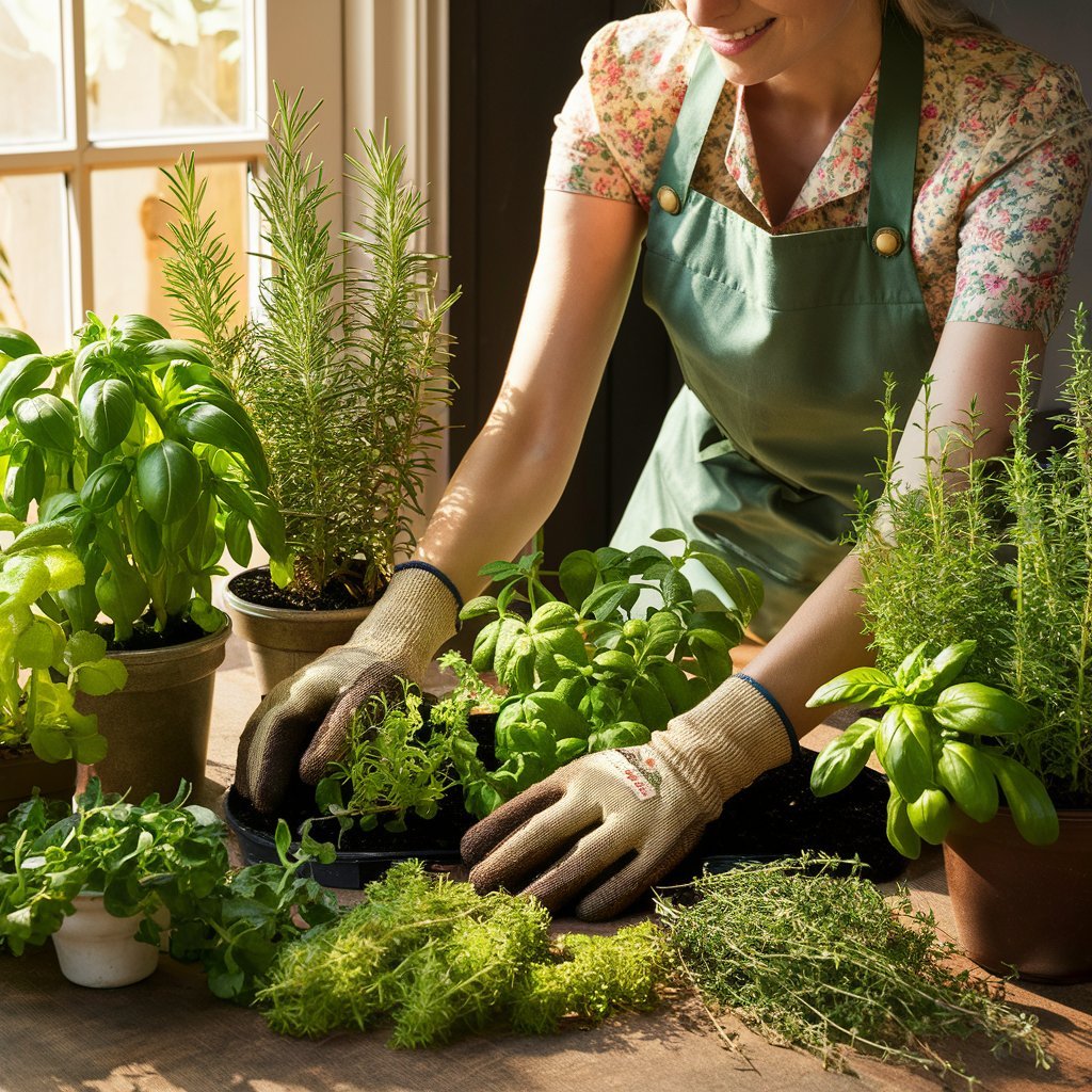 Growing Herbs Indoors