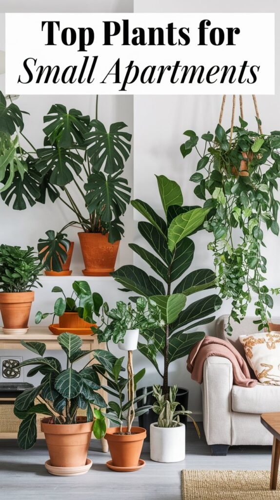 Plants for small apartments