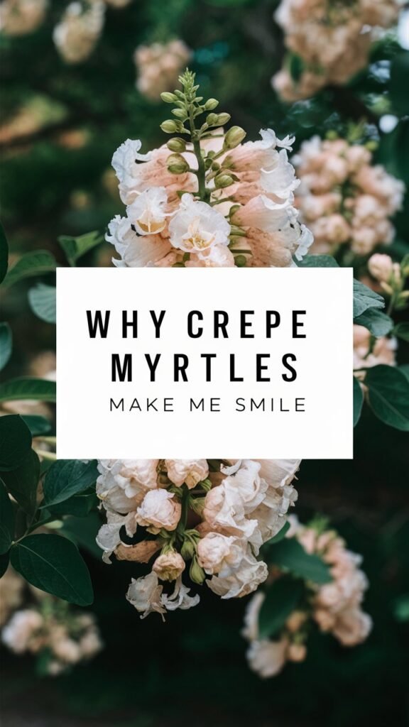 Why Crepe Myrtles Make Me Smile