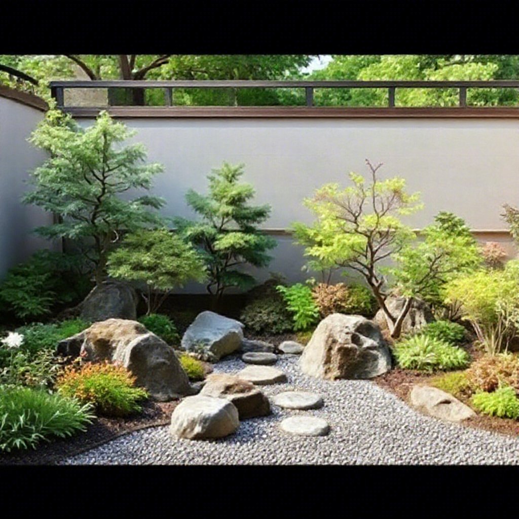 Zen Garden Landscaping Japanese style in New York.