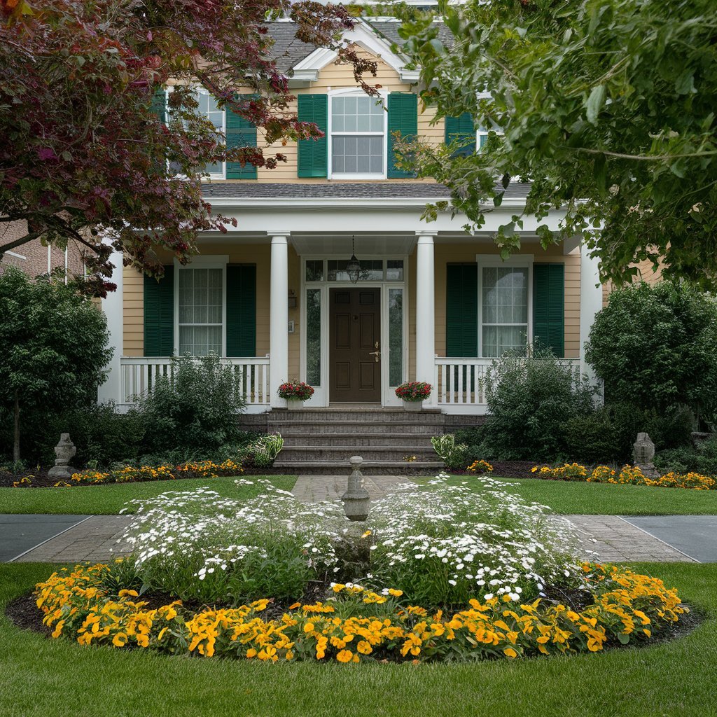 heat-tolerant flowerbed plants