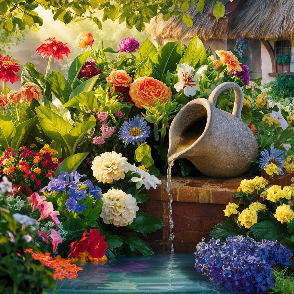 water-wise flowerbed ideas