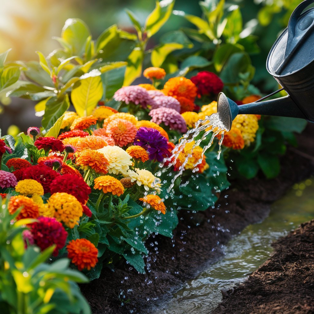 water-wise flowerbed ideas