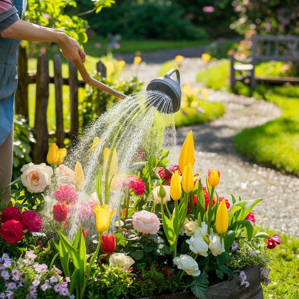 water-wise flowerbed ideas