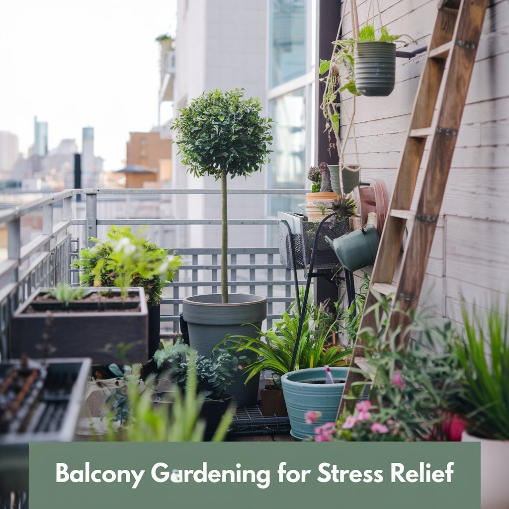 Balcony Gardening for Stress Relief