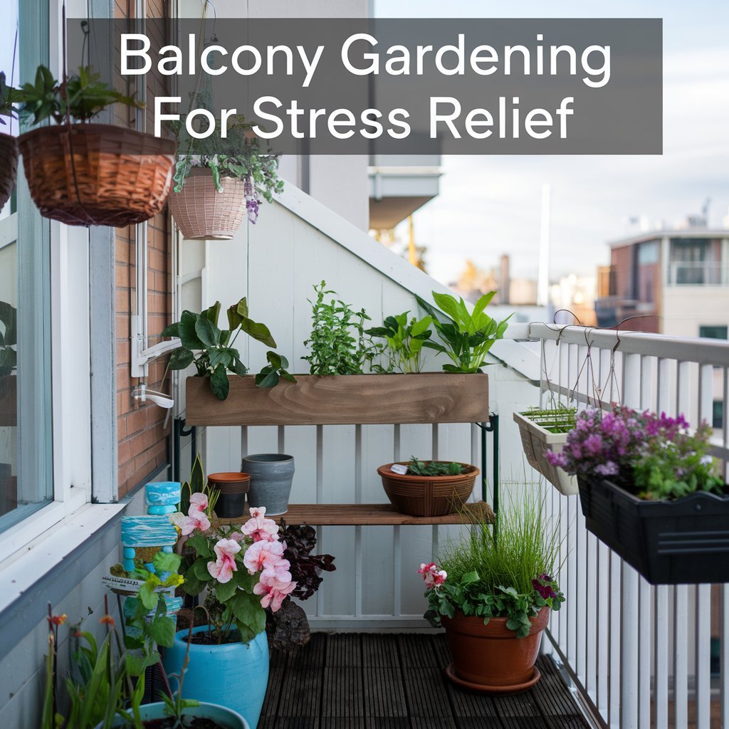 Balcony Gardening for Stress Relief