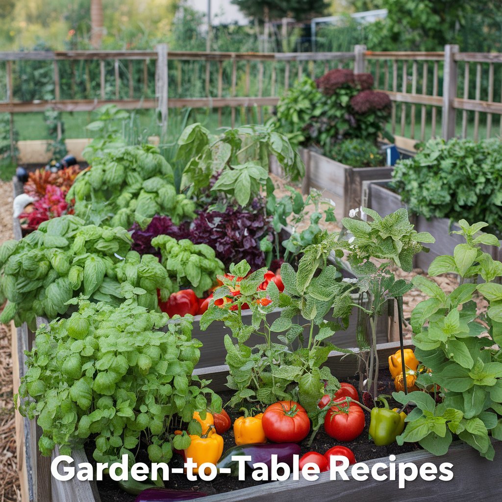 Garden-to-table recipes