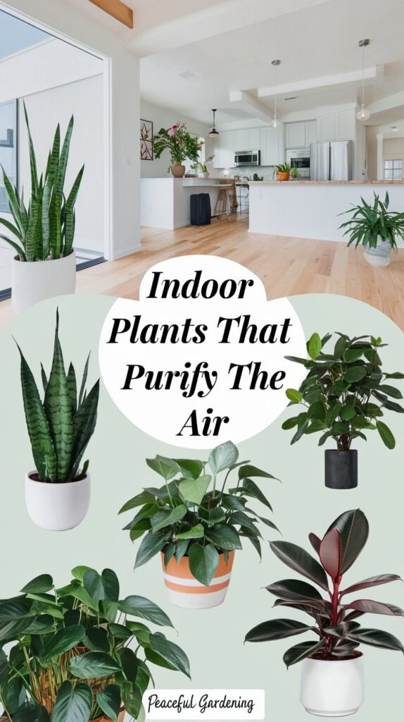 Indoor plants that purify the air