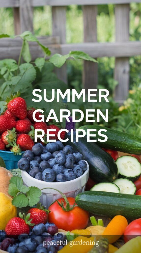 Summer Garden Recipes