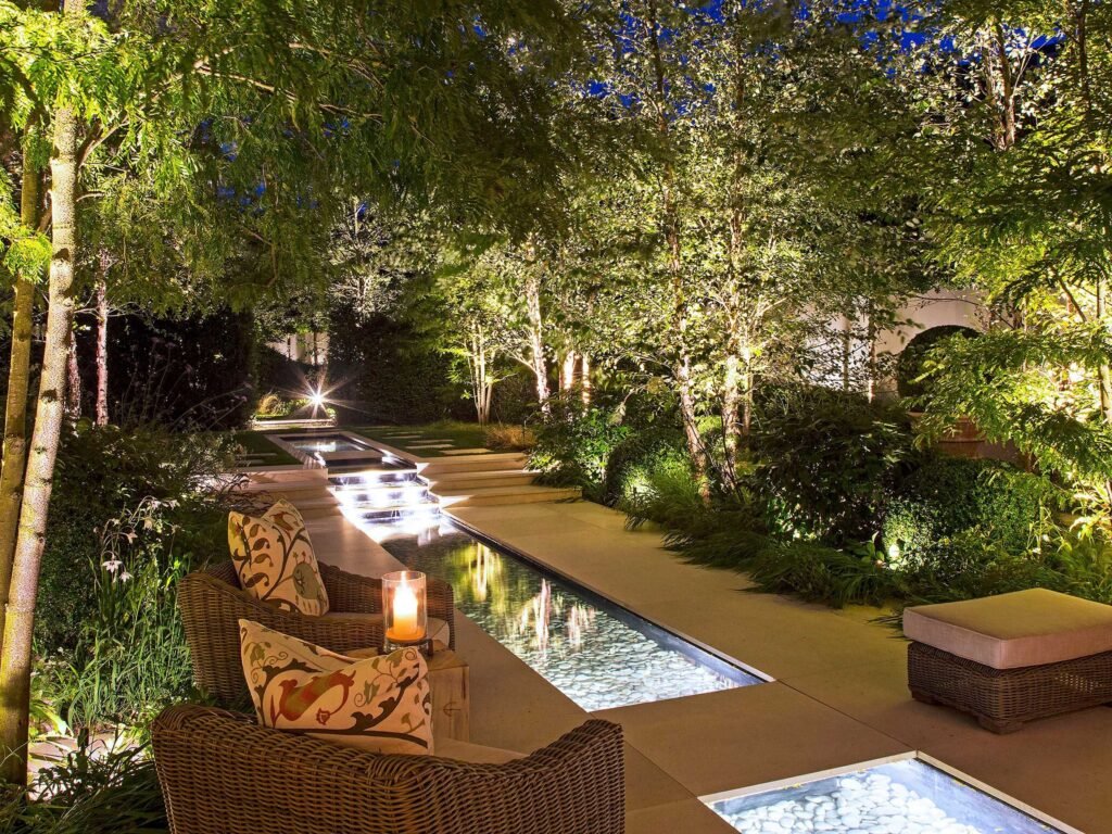 Discover 11 breathtaking landscaping ideas including dramatic terracing, sculptural gardens, smart lighting & sensory features to create envy-worthy outdoor spaces.