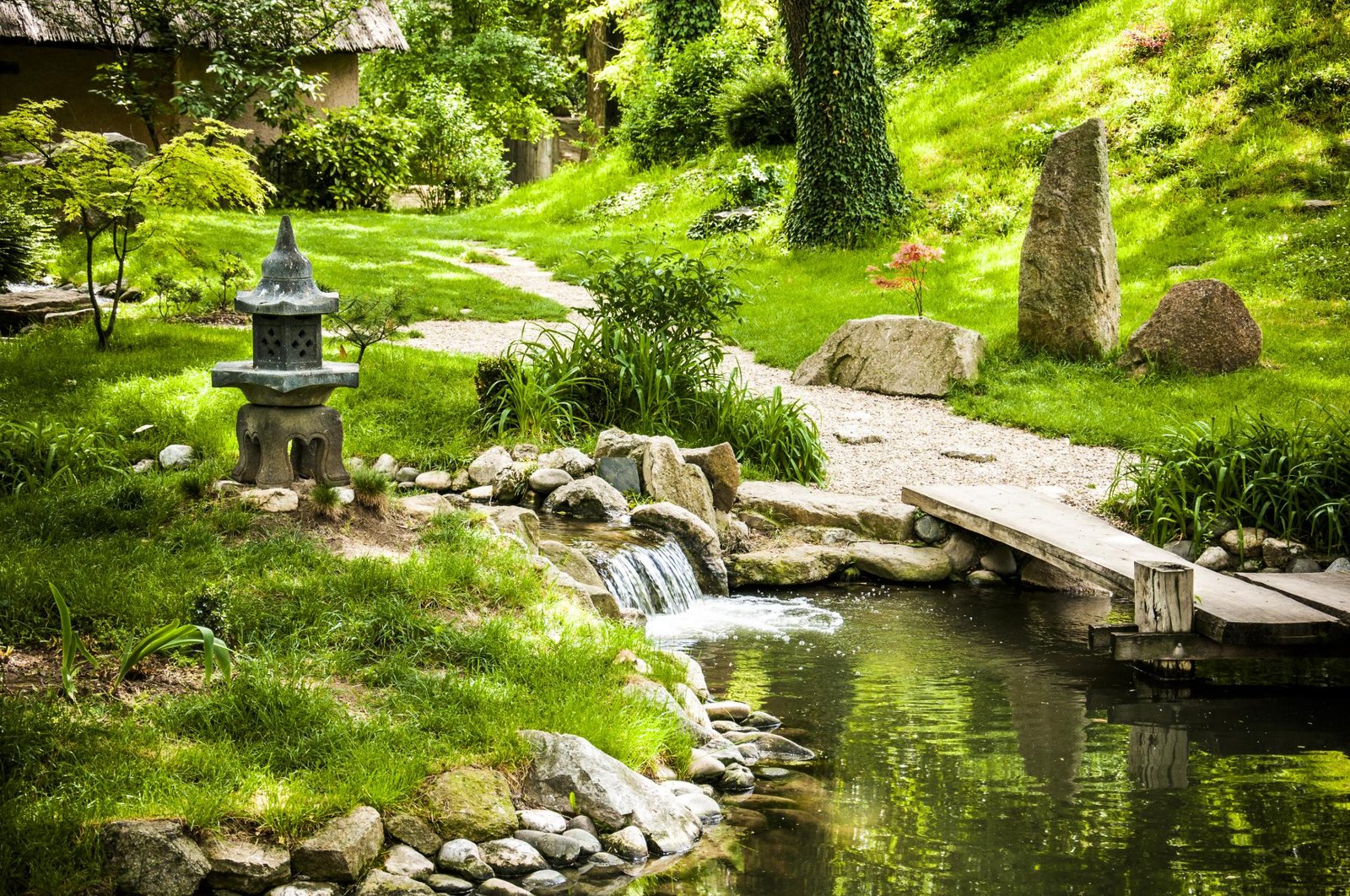 Meditation garden design for stress relief